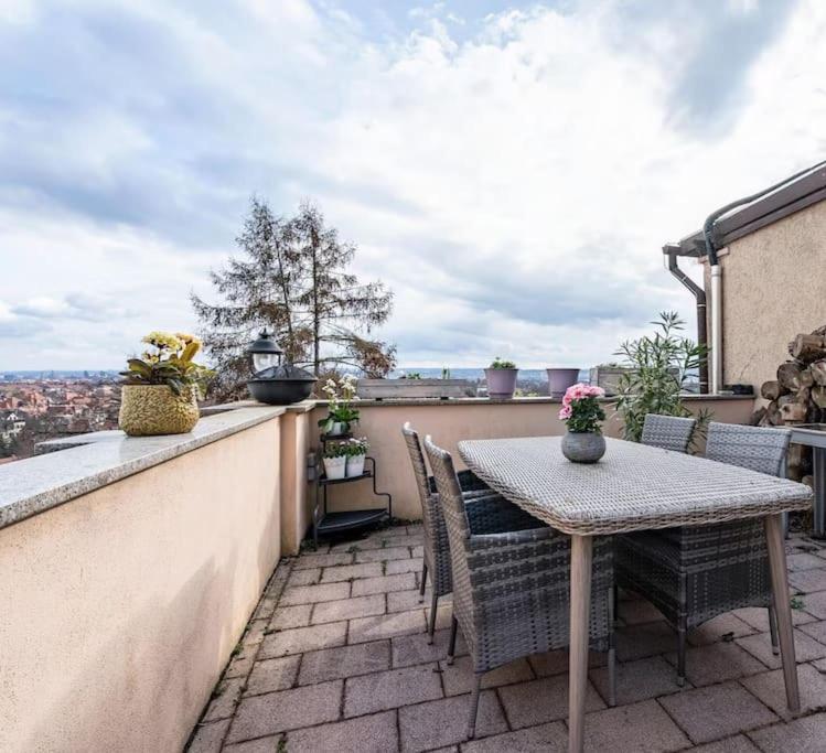 Blick Ueber Dresden - Terrasse - 3 Zimmer - Modern Renoviert Екстер'єр фото